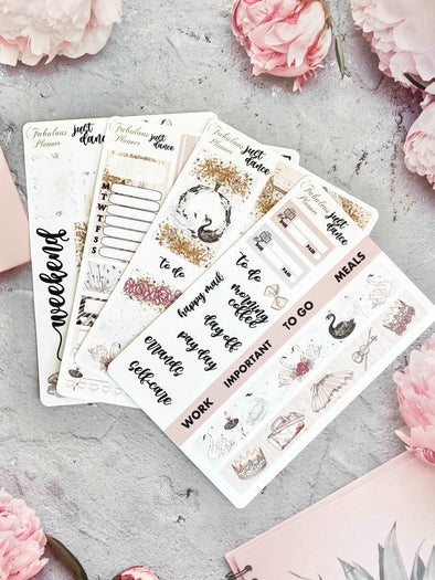 Ballerina Life Matte Stickers