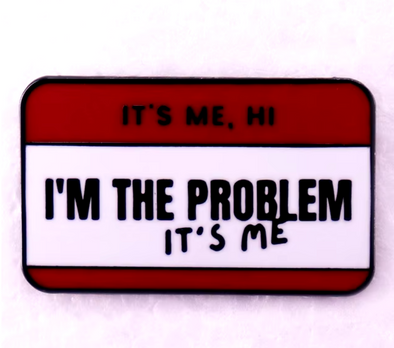 It's me, Hi Enamel Pin