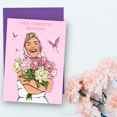 Fabulous Birthday Greeting Card