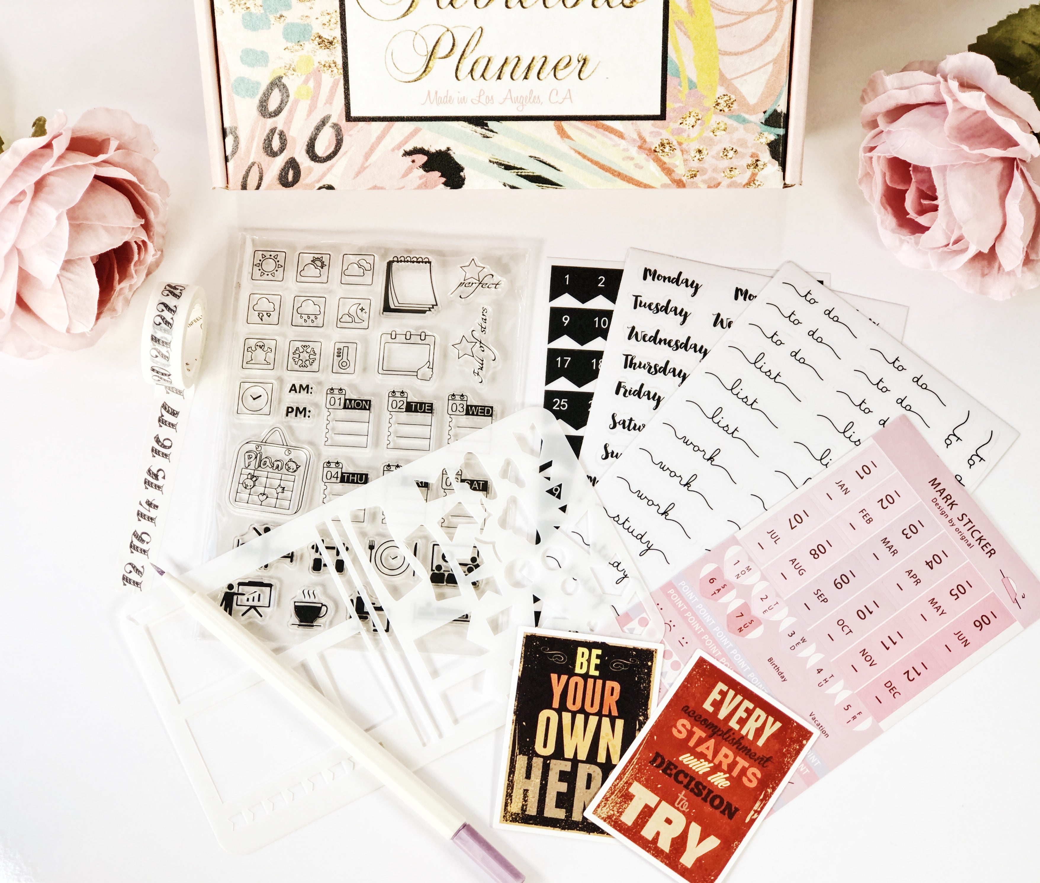 Planner Girl Dividers - Set of 6 – The Fabulous Planner