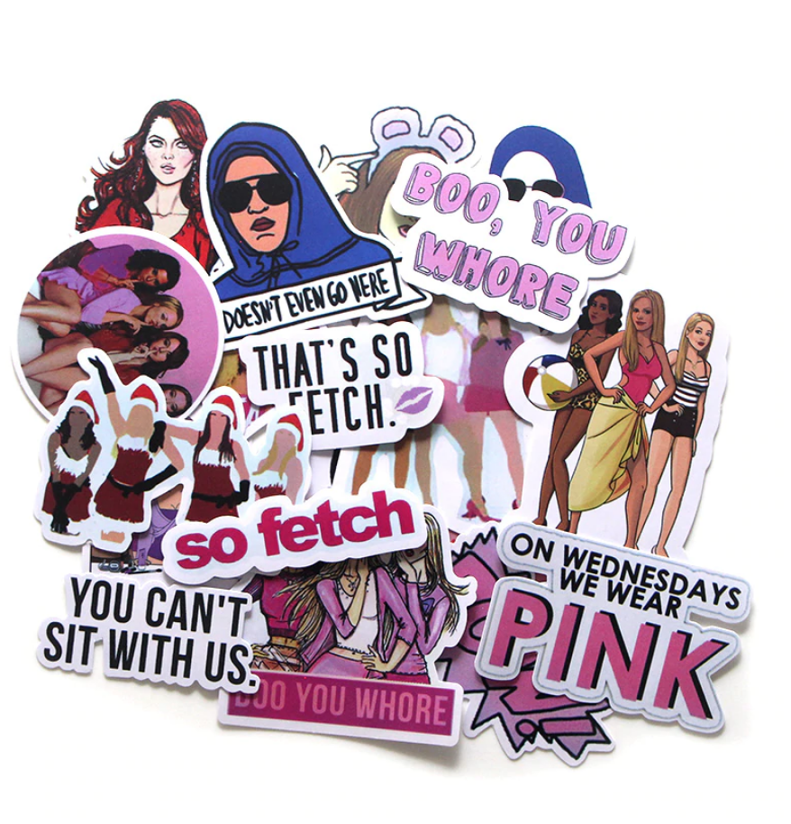 Mean Girls Die Cut Stickers