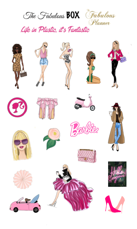 Barbie sticker pack | Sticker