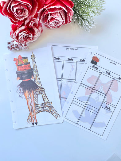 Paris Weekly Planner Refills – The Fabulous Planner