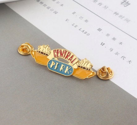 Friends TV Central Perk Logo Pin Badge