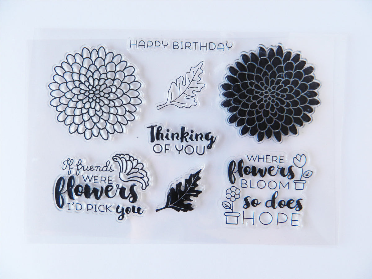 Happy Birthday Clear Stamp – The Fabulous Planner