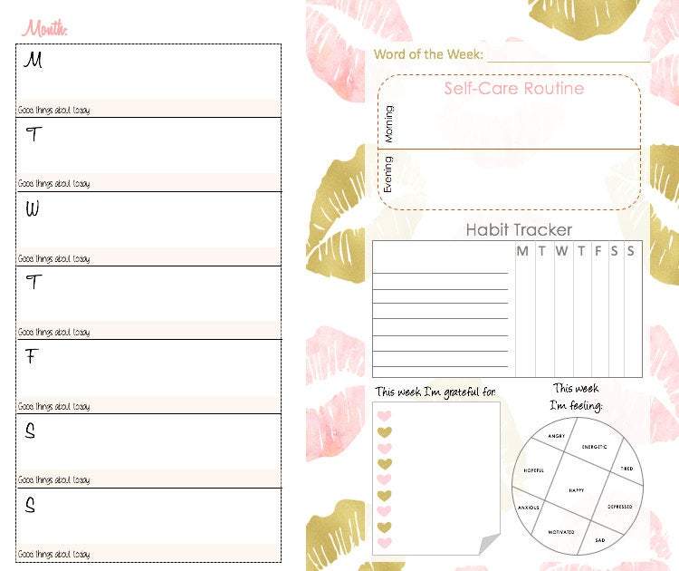 Planner Inserts  Free planner inserts, Personal planner printables, Planner  printables free